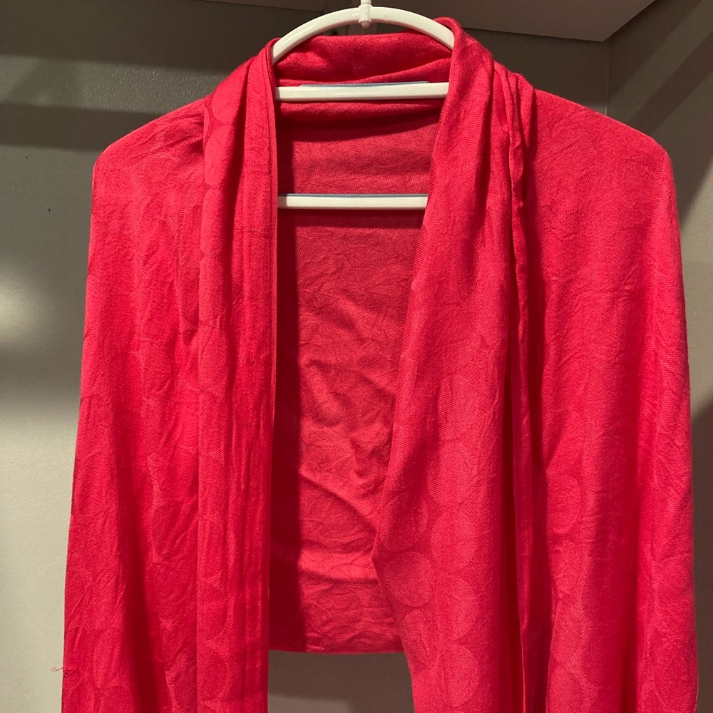 Fuchsia Pashmina Shawl